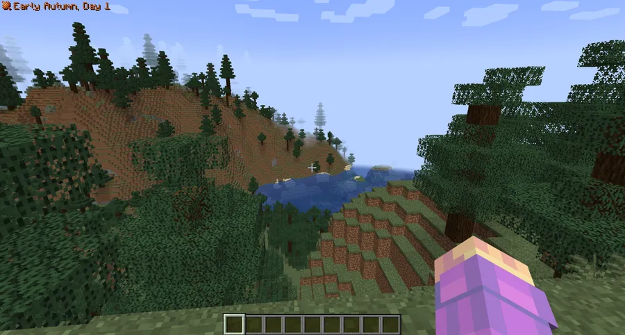SeasonHud-Fabric Mod (1.21.11) Screenshot