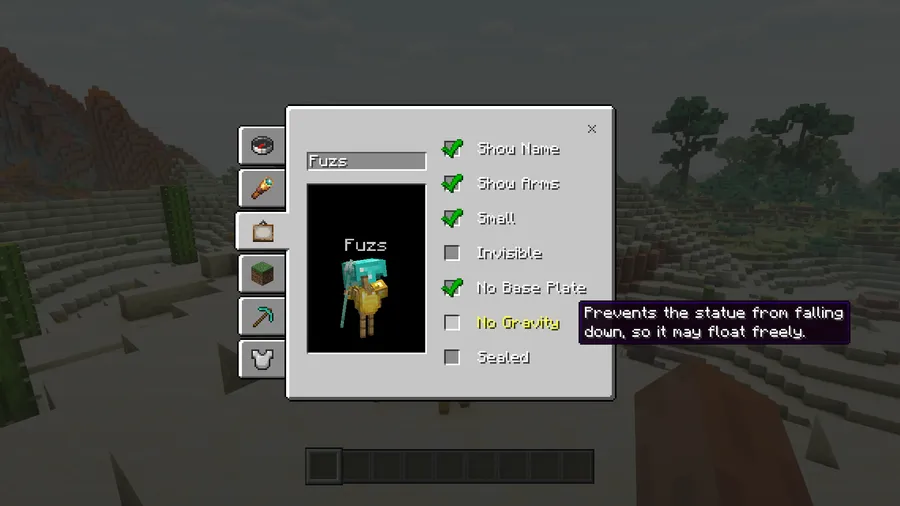 Armor Statues Mod (1.21.11) Screenshot
