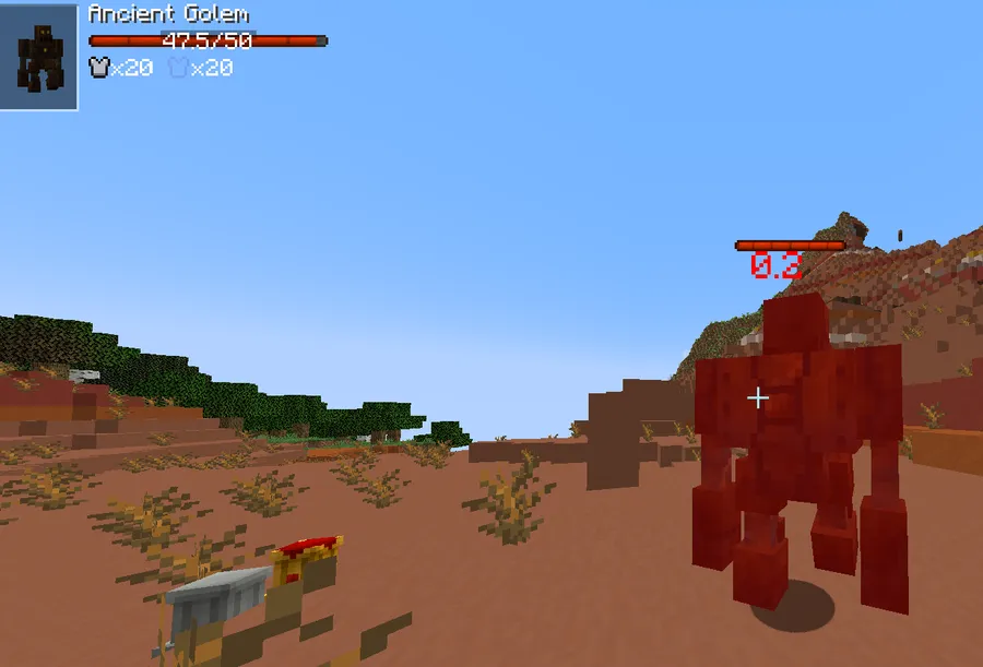 TslatEntityStatus Mod (1.21.11) Screenshot