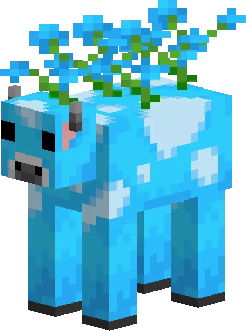 Friends&Foes - Flowery Mooblooms (Forge/NeoForge) Mod (1.21.11) Screenshot