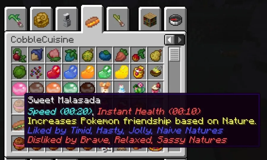 CobbleCuisine Mod (1.21.1) Screenshot