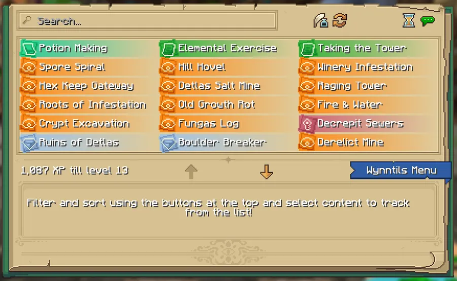 Wynntils Mod (1.21.11) Screenshot