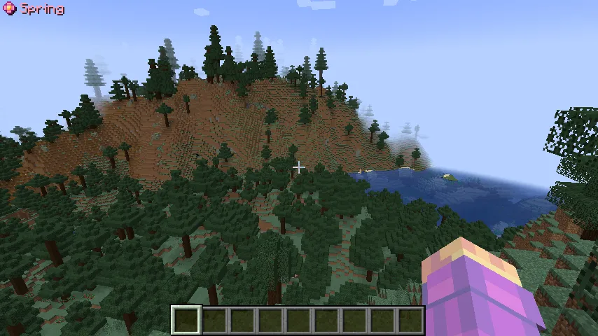 SeasonHud-Fabric Mod (1.21.11) Screenshot