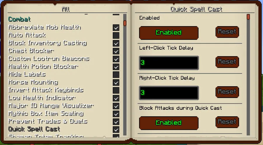 Wynntils Mod (1.21.11) Screenshot