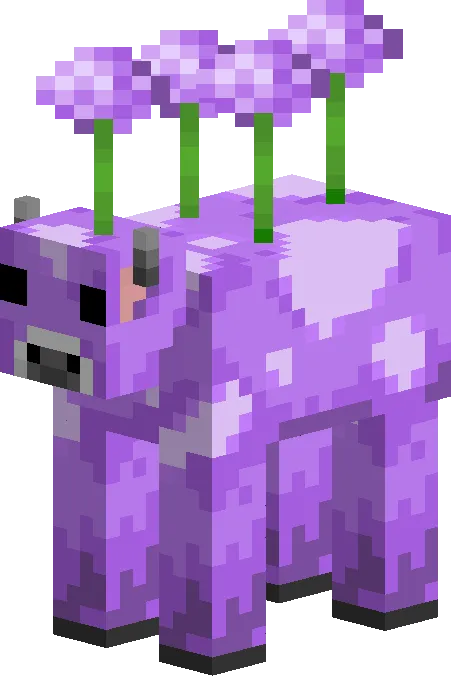 Friends&Foes - Flowery Mooblooms (Forge/NeoForge) Mod (1.21.11) Screenshot