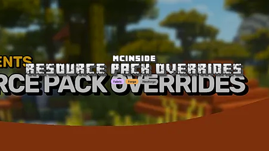Resource Pack Overrides Mod (1.21.11) - thumbnail