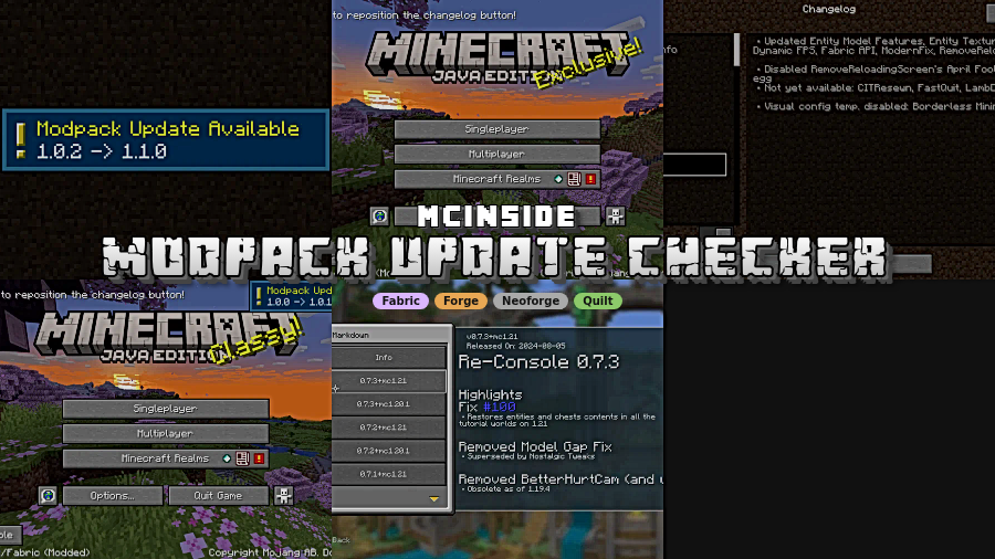 Modpack Update Checker Mod (1.21.6) - thumbnail