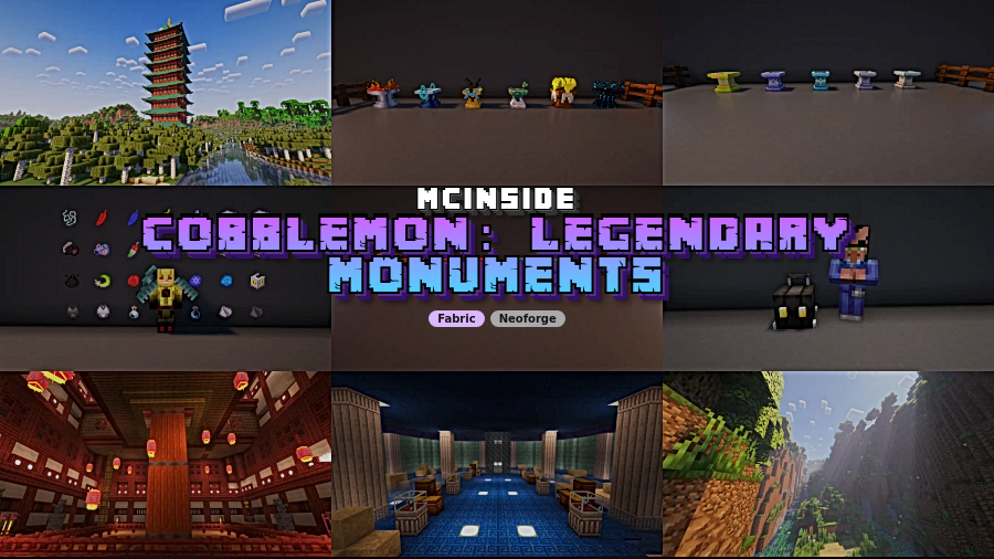 Cobblemon: Legendary Monuments Mod (1.21.1) - thumbnail