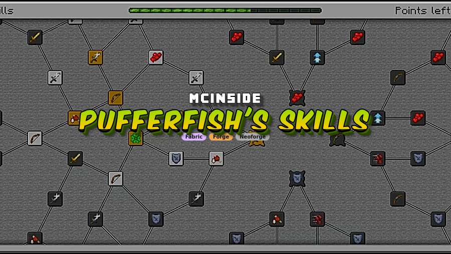 Pufferfish's Skills Mod (1.21.11) - thumbnail