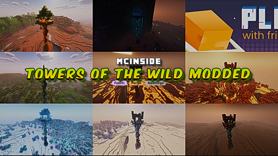 Towers of the Wild Modded Mod (1.21.11) - thumbnail