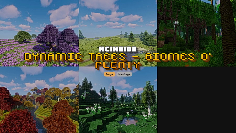 Dynamic Trees - Biomes O' Plenty Mod (1.21.1) - thumbnail