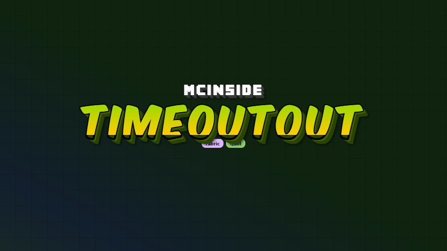 TimeOutOut Mod (1.21.10) - thumbnail