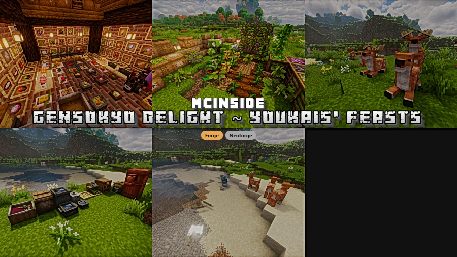 Gensokyo Delight ~ Youkais' Feasts Mod