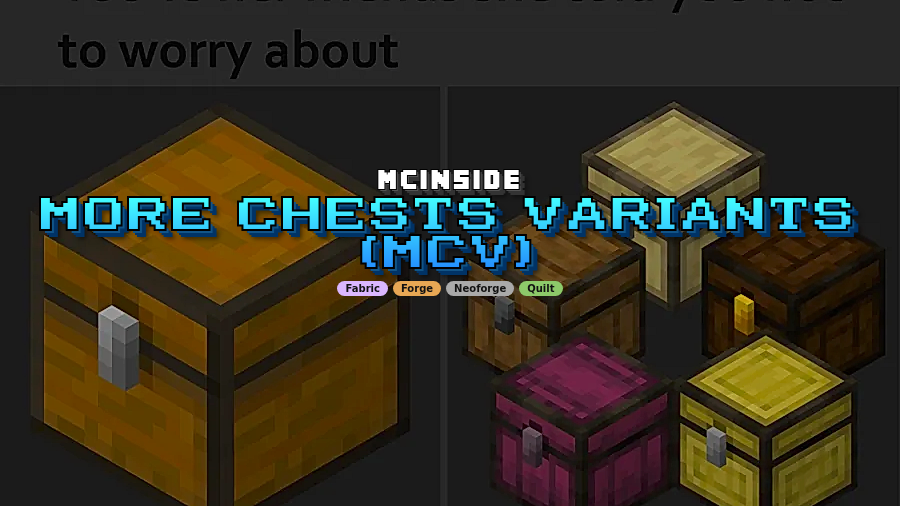 More Chests Variants (MCV) Mod (26.1.2) - thumbnail