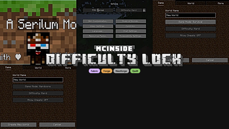 Difficulty Lock Mod (26.1) - thumbnail
