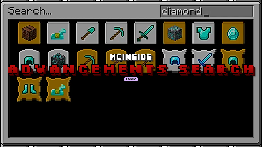 Advancements Search Mod (26.1.1) - thumbnail