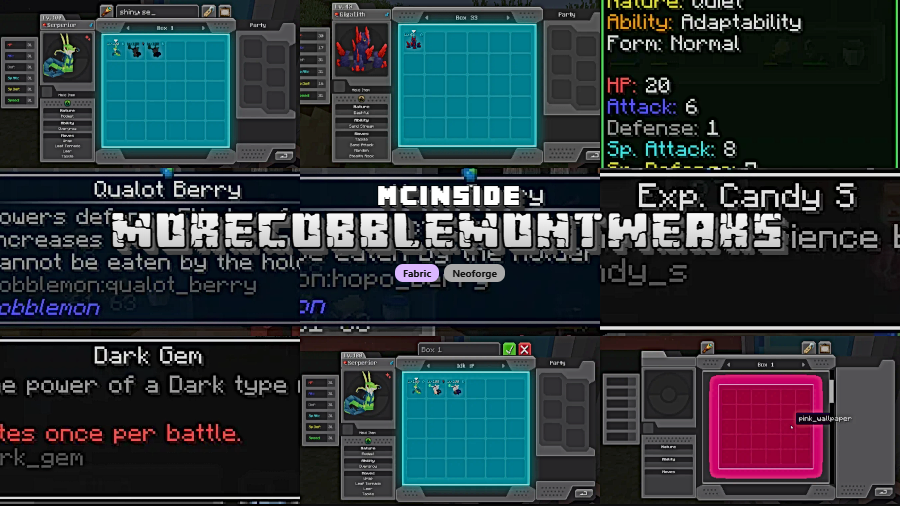 MoreCobblemonTweaks Mod (1.21.1) - thumbnail