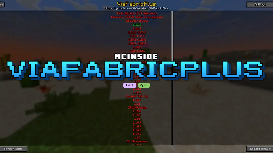 ViaFabricPlus Mod (26.1) - thumbnail