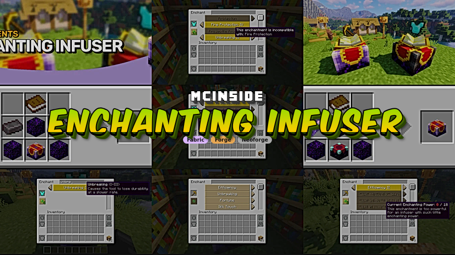 Enchanting Infuser Mod (1.21.11) - thumbnail