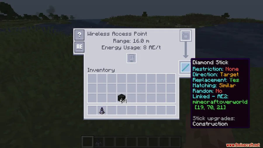 Applied Construction Sticks Mod screenshot 2