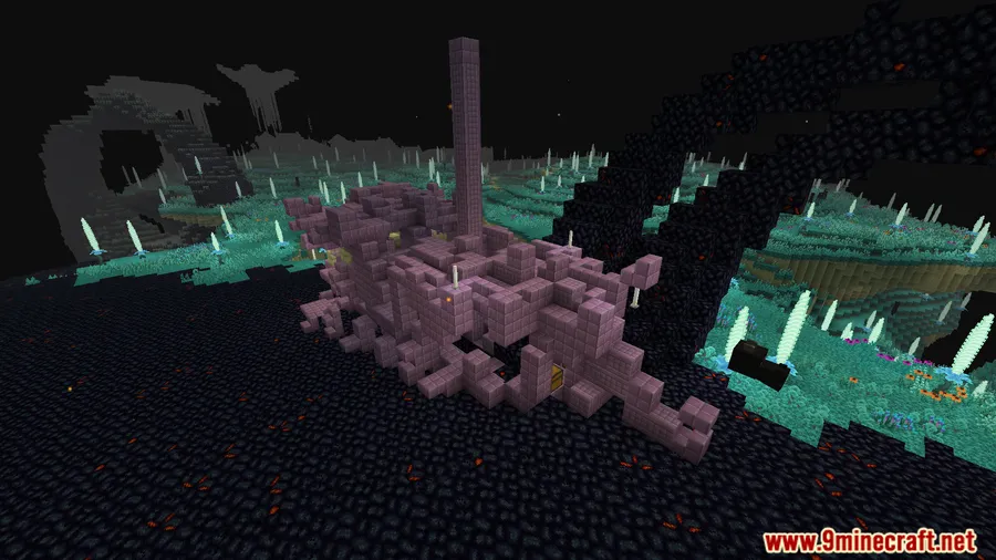 BetterEnd Crashed Ships Tweaks Mod screenshot 1 showing mod in action