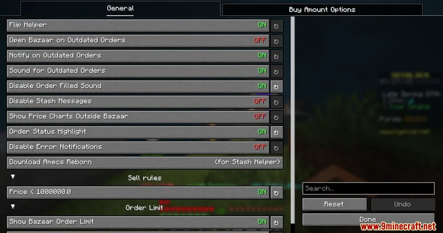 Bazaar Utils Mod screenshot 2 showing mod in action
