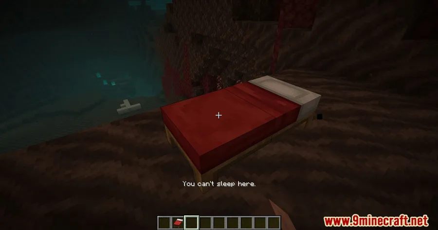 Beds Don't Explode Mod screenshot 2 showing mod in action