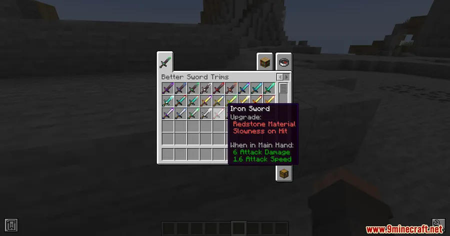 Better Swords Trims Mod screenshot 10 showing mod in action