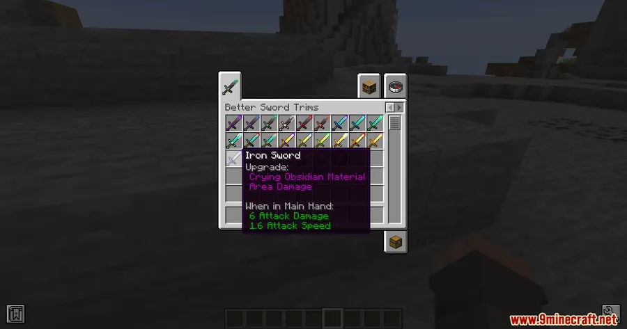 Better Swords Trims Mod screenshot 6 showing mod in action