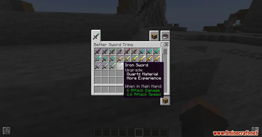 Better Swords Trims Mod screenshot 9 showing mod in action