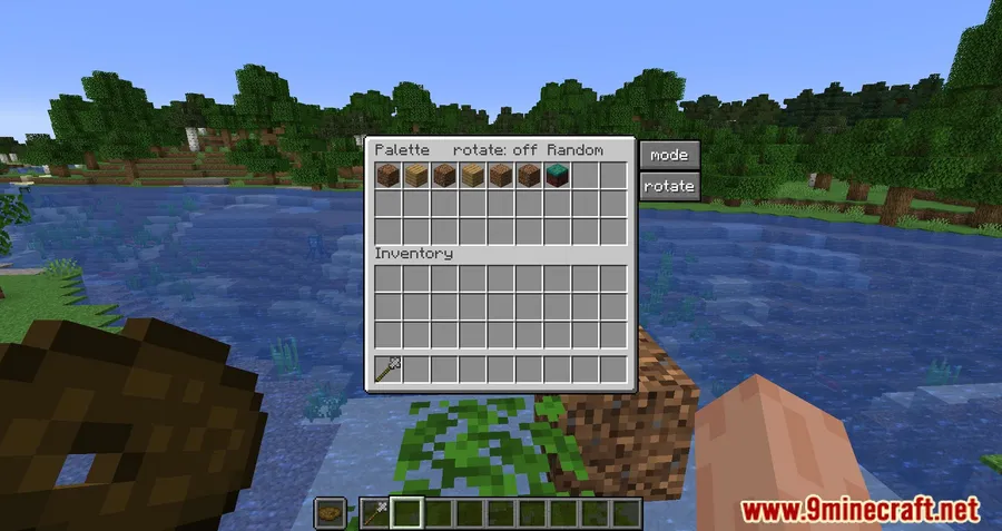 Building Wands Mod screenshot 1 showing mod in action