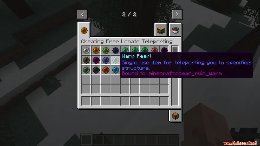 Cheating Free Locate Teleporting Mod screenshot 2 showing mod in action