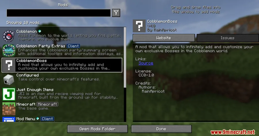 Cobblemon Boss Mod screenshot 1