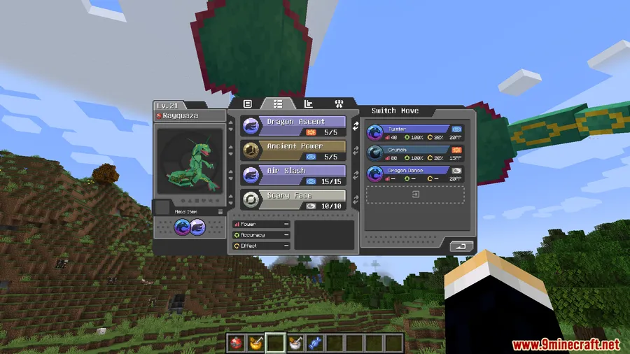 Cobblemon No Fullness Mod screenshot 4 showing mod in action