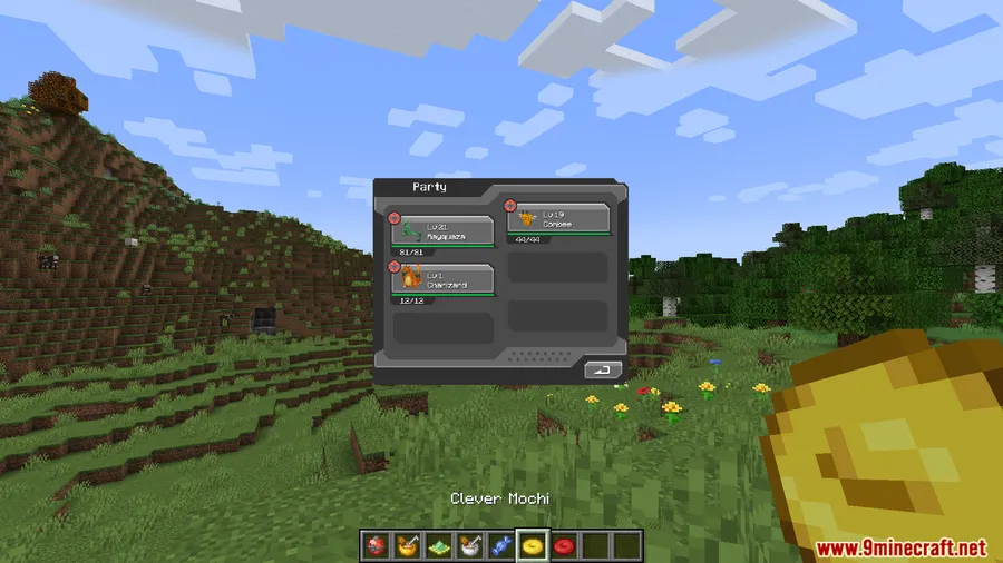 Cobblemon No Fullness Mod screenshot 5 showing mod in action