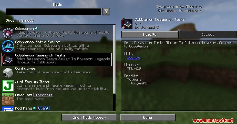 Cobblemon Research Tasks Mod screenshot 1