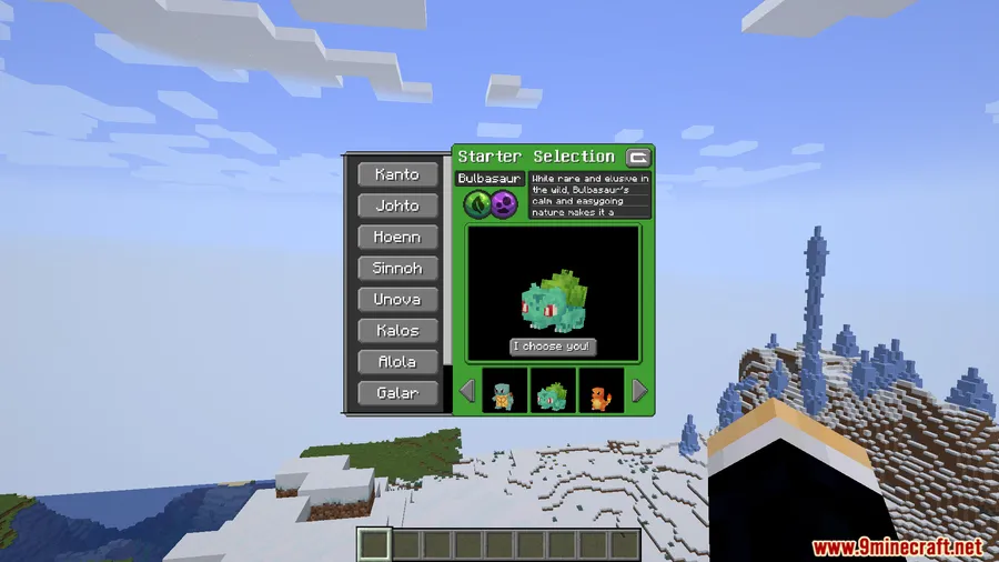 Cobblemon Trainer Battle Mod screenshot 2 showing mod in action