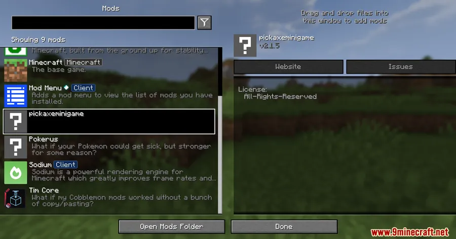 Cobblemon Underground Mining Minigame Mod screenshot 1