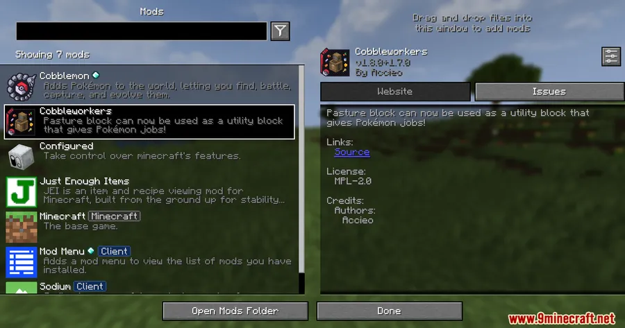 Cobbleworkers Mod screenshot 1