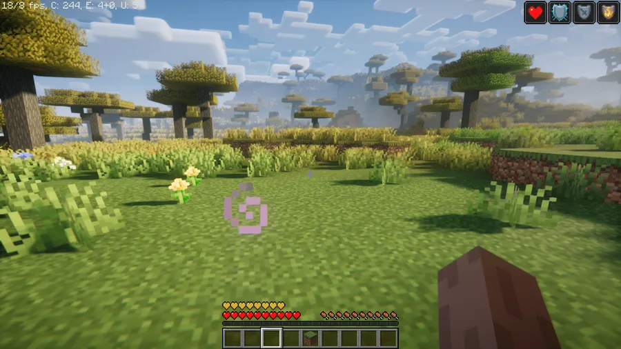 Colorful Hearts Mod screenshot 1 showing mod in action