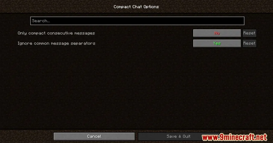 Compact Chat Mod screenshot 2