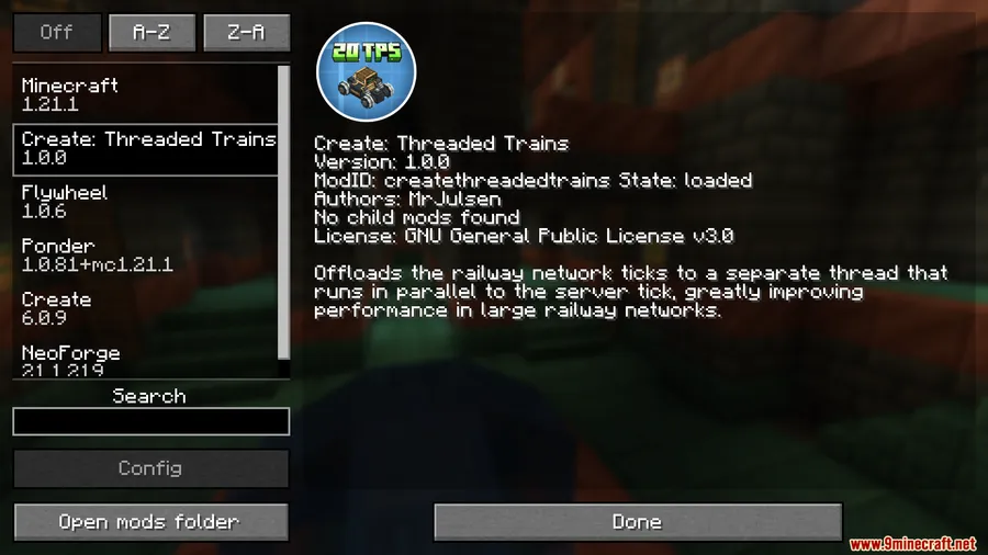 Create Threaded Trains Mod screenshot 1