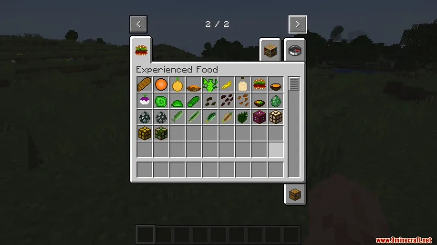 Experienced Food Mod screenshot 2