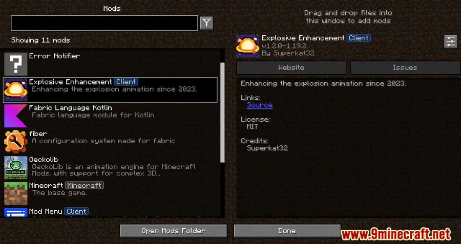 Explosive Enhancement Mod screenshot 1