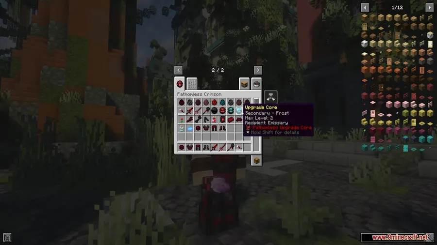 Fathomless Crimson Mod screenshot 1 showing mod in action