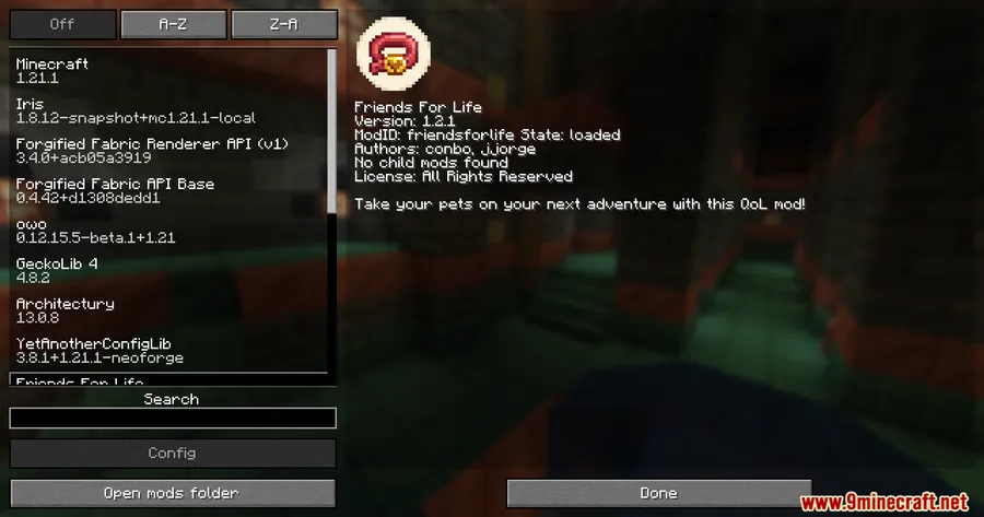 Friends For Life Mod screenshot 1 showing mod in action