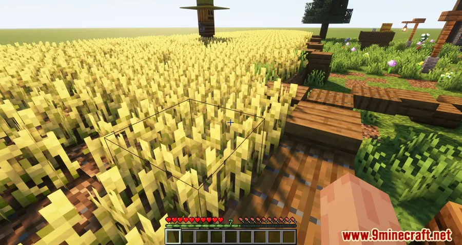 Harvest With Ease Mod screenshot 1 showing mod in action