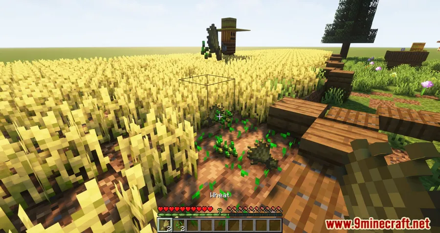 Harvest With Ease Mod screenshot 2 showing mod in action