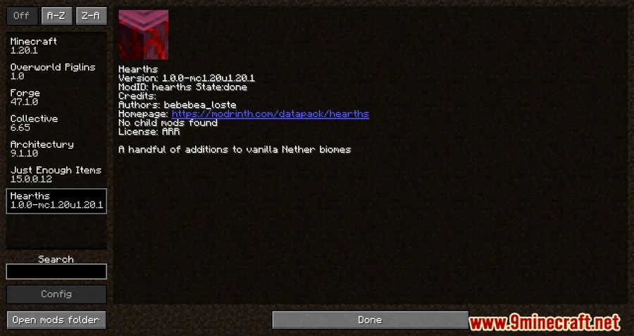 Hearths Mod screenshot 1