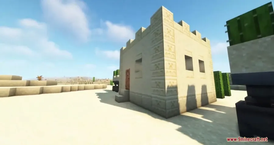 Immersive Structures Mod screenshot 2 showing mod in action